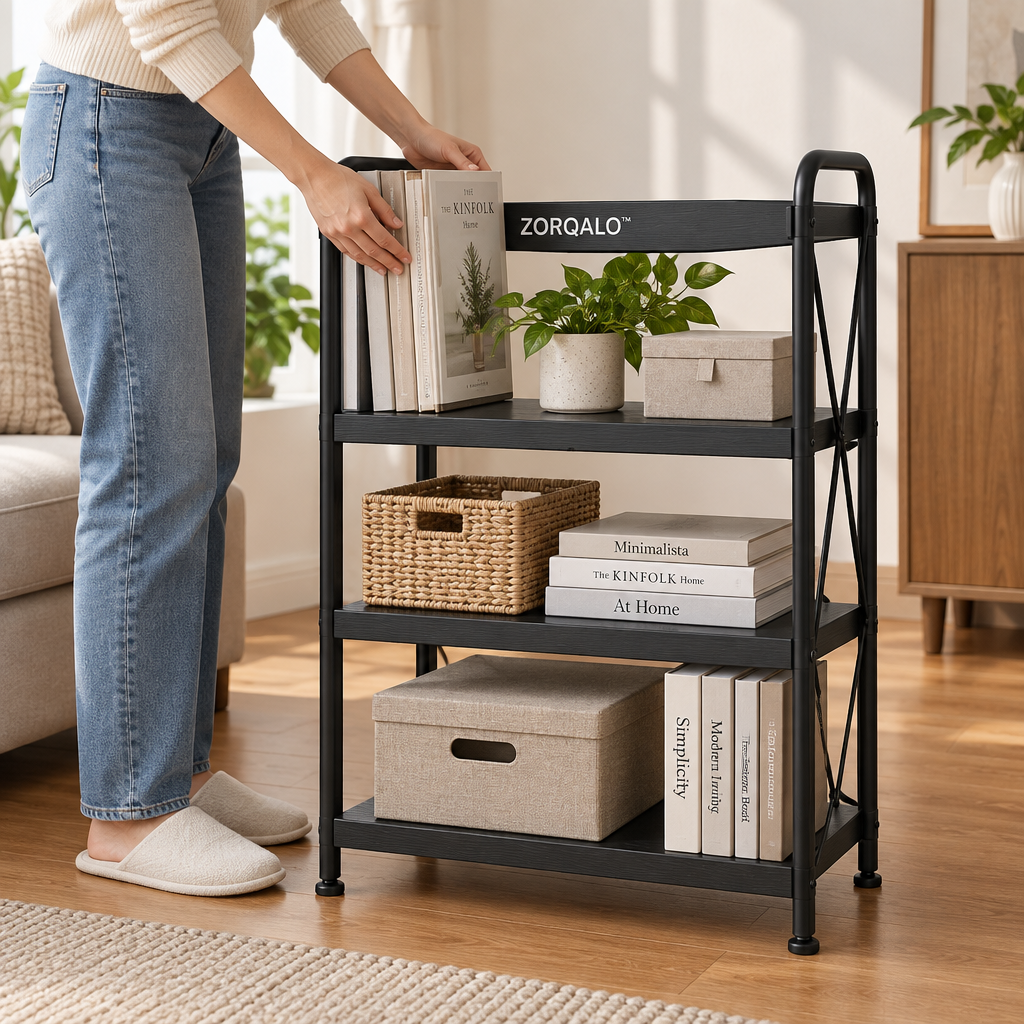ZORQALO™ Three-Tier Freestanding Storage Rack image 6