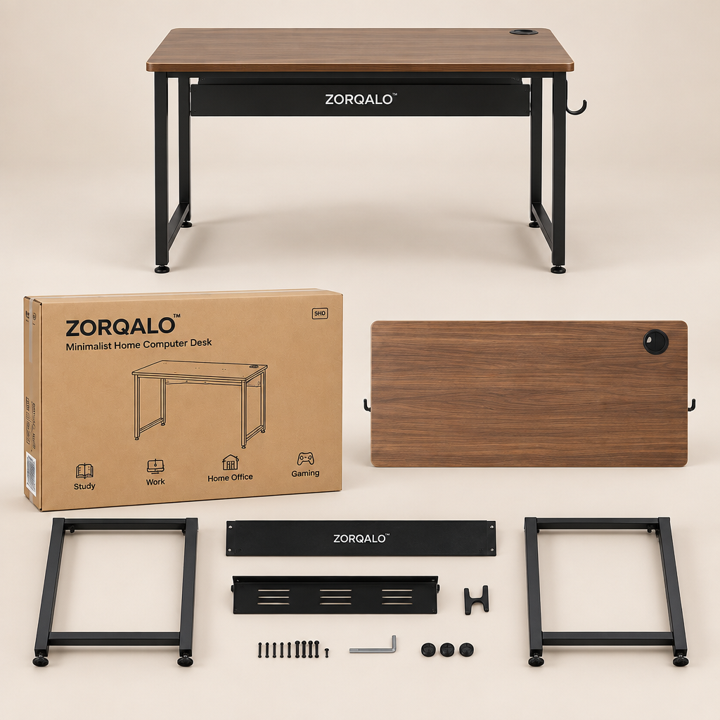ZORQALO™ Minimalist Home Computer Desk primary image