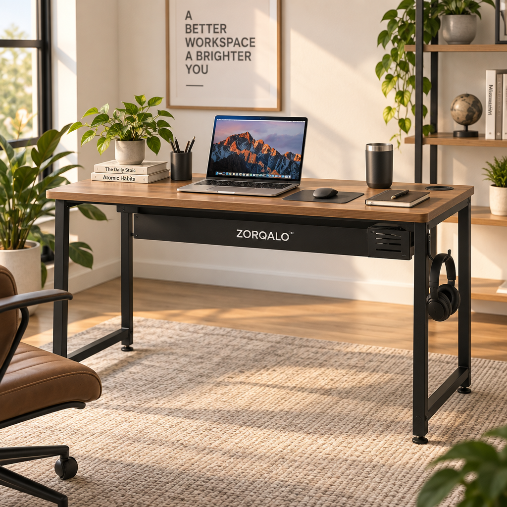 ZORQALO™ Minimalist Home Computer Desk image 5
