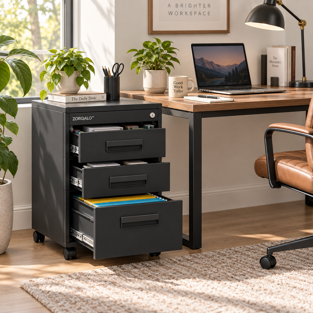 ZORQALO™ Mobile Office File Cabinet image 2