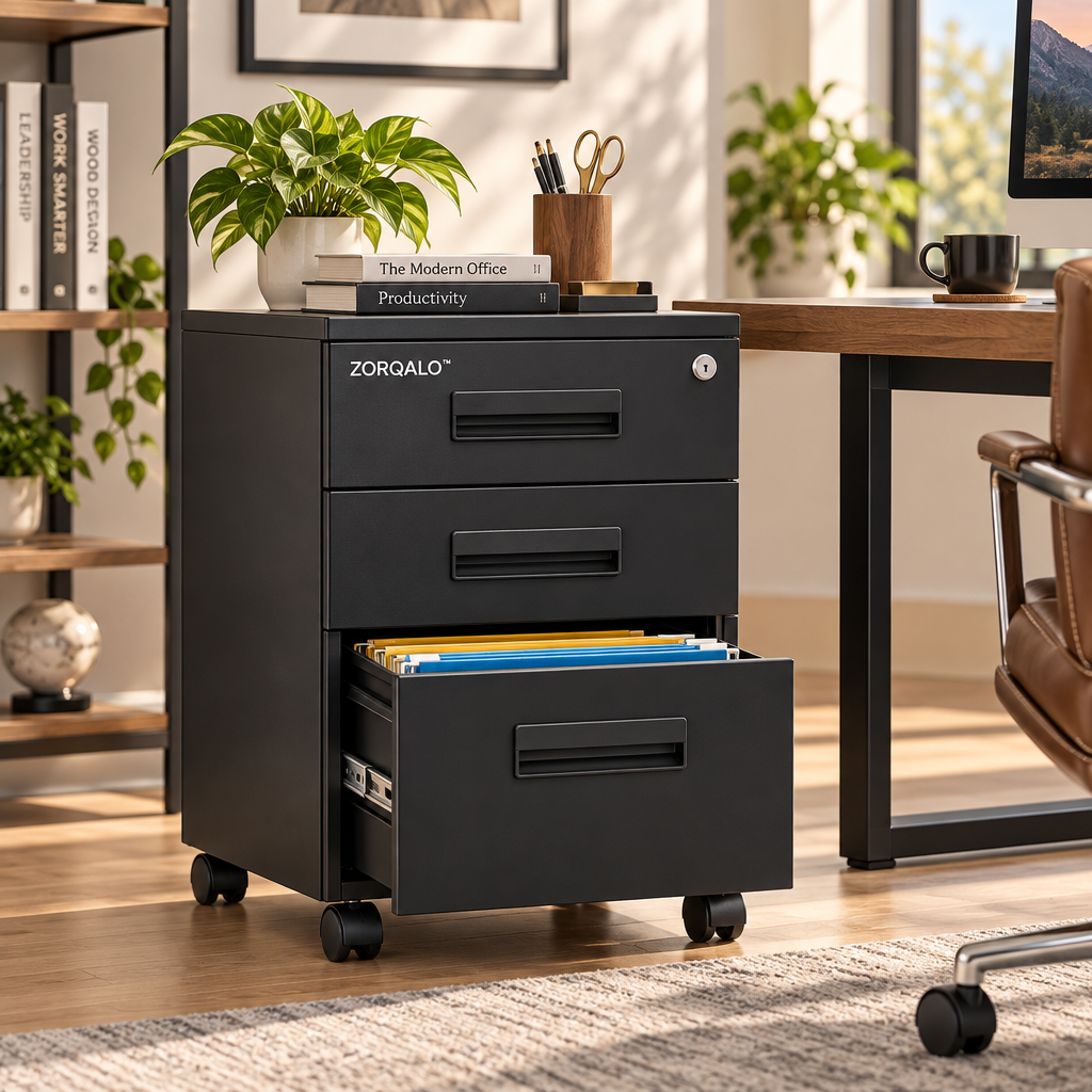 ZORQALO™ Mobile Office File Cabinet image 5