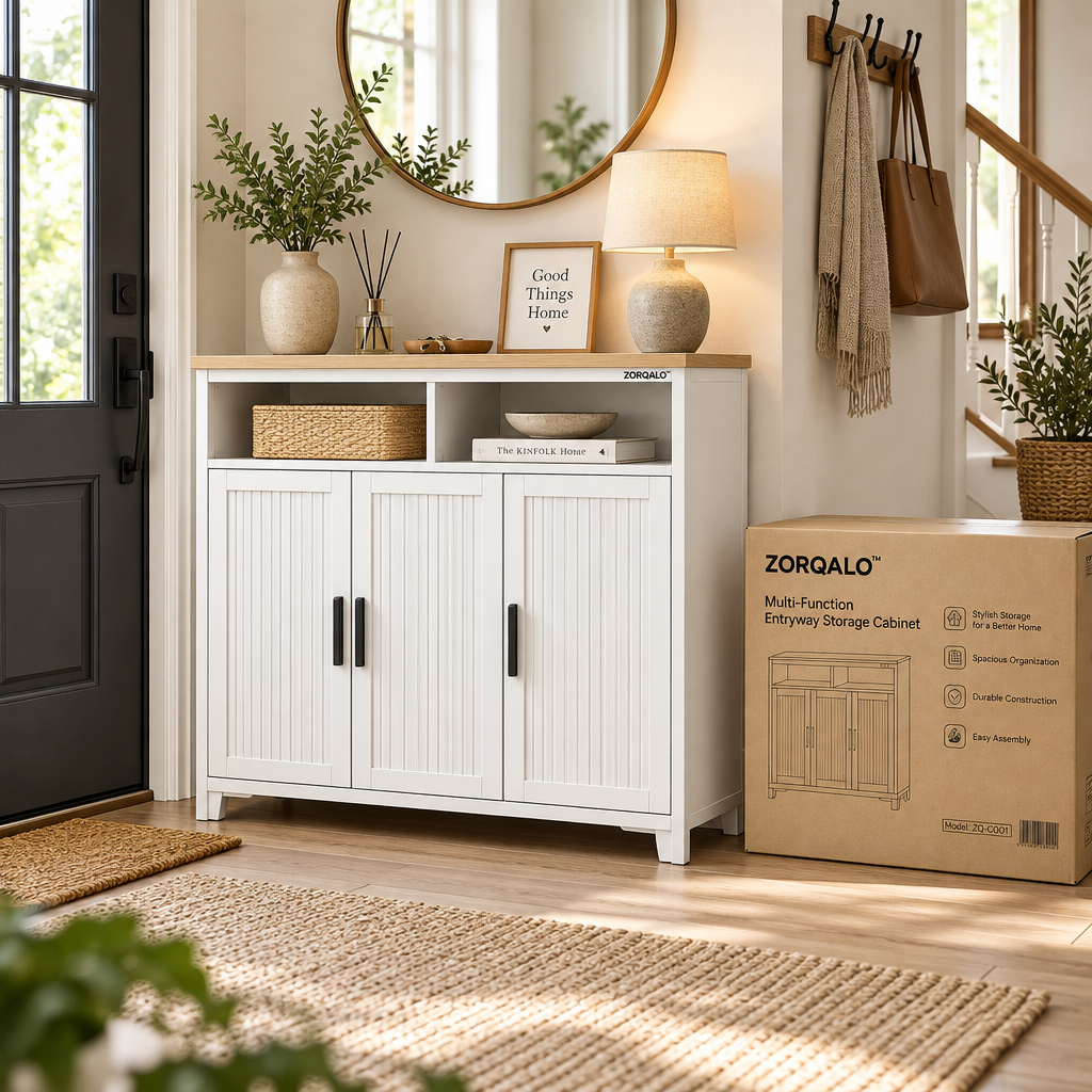 ZORQALO™ Multi-Function Entryway Storage Cabinet image 2