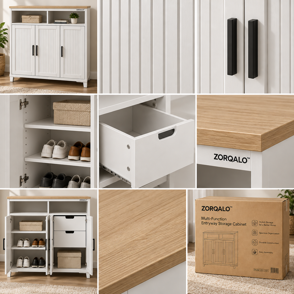 ZORQALO™ Multi-Function Entryway Storage Cabinet image 3