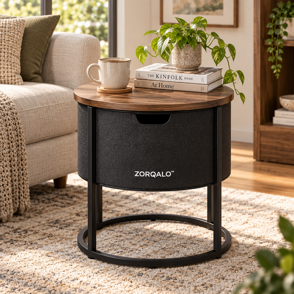 ZORQALO™ Multi-Function Side Table with Storage image 5