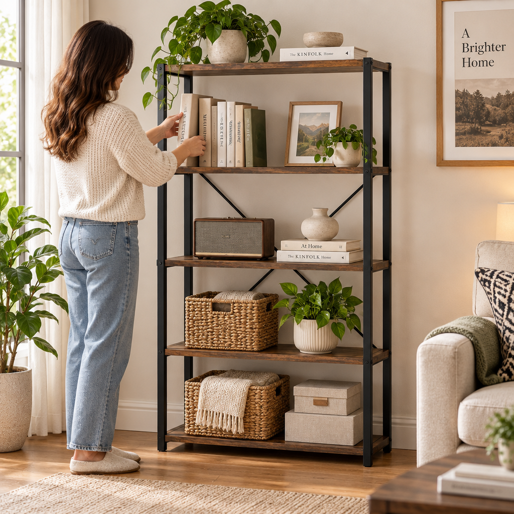 ZORQALO™ Open Bedside Storage Cabinet image 4