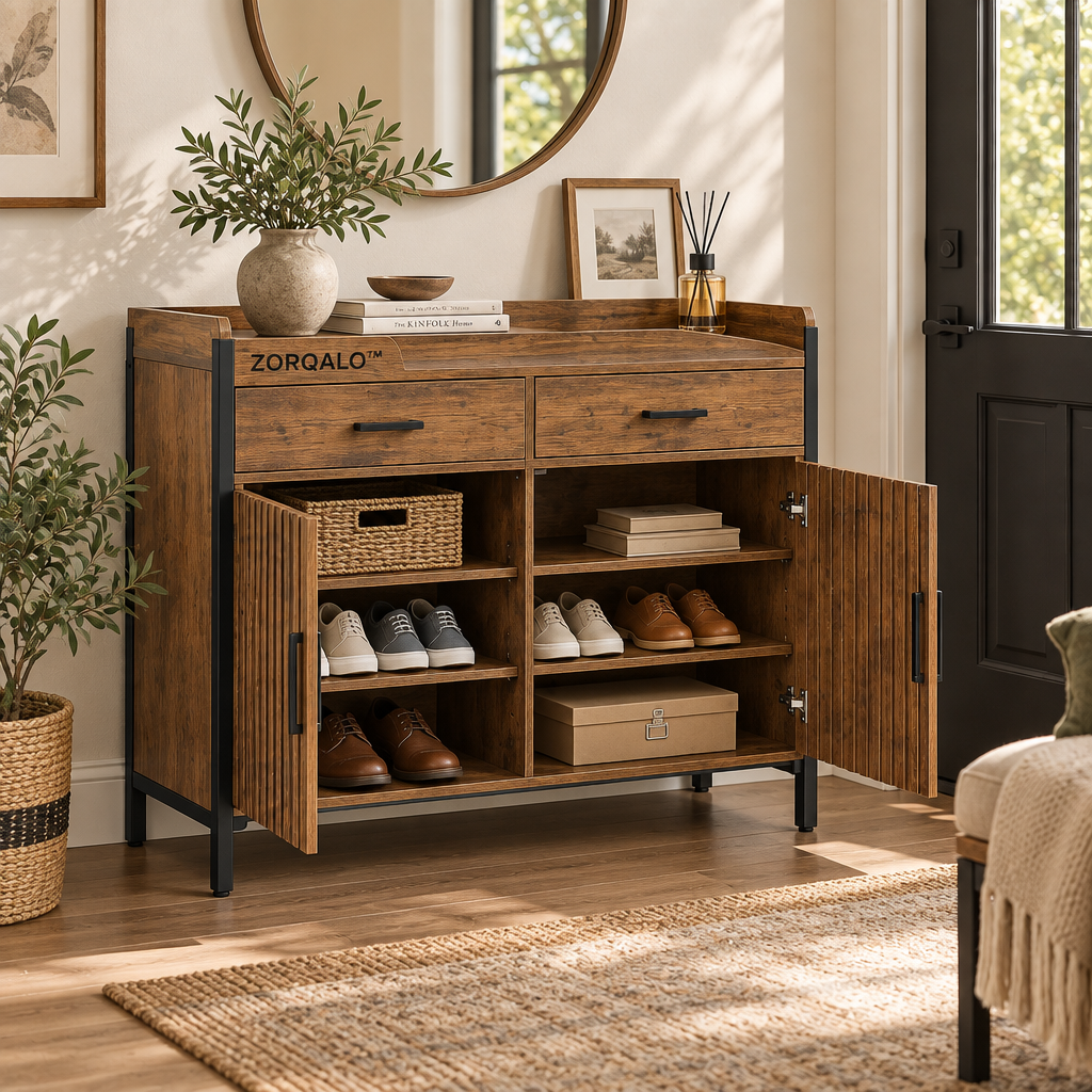 ZORQALO™ Small-Space Two-Tier Buffet Cabinet image 2